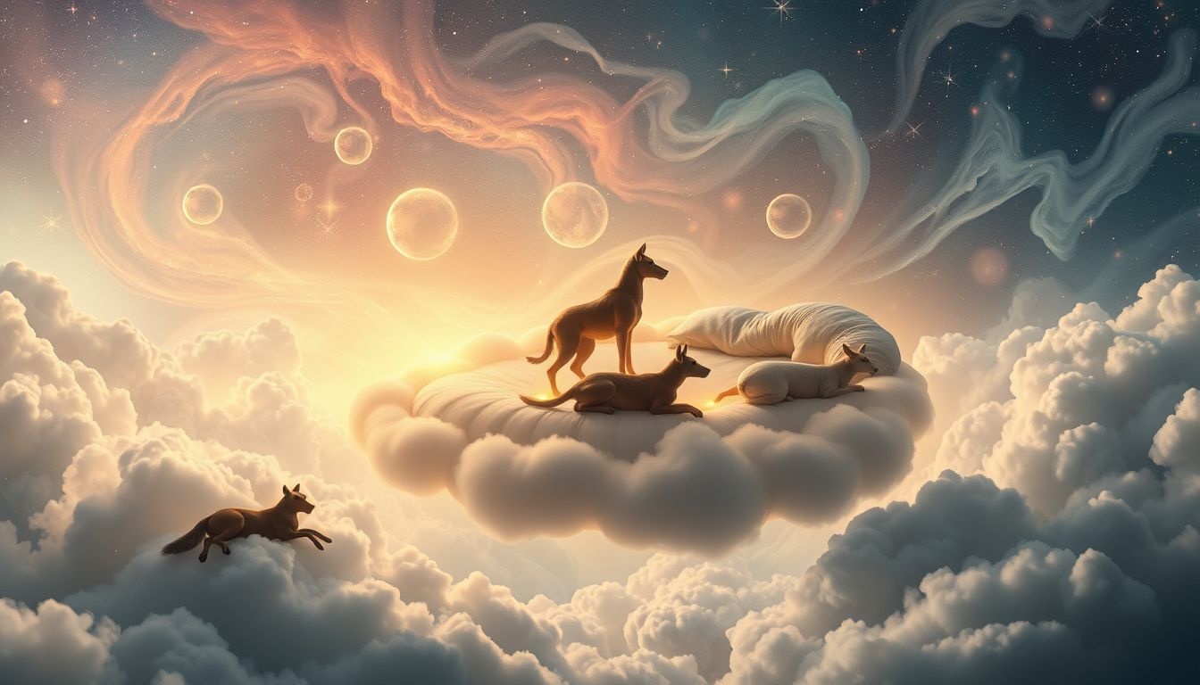 Dromen over dieren op een divan symboliseren innerlijke emoties en harmonie.