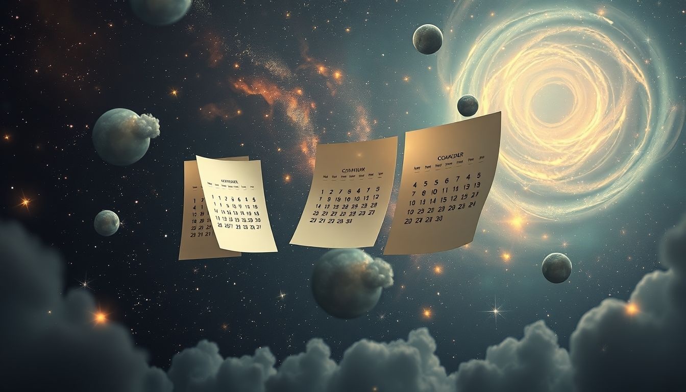 Dromen over een kalender symboliseren vaak tijd en herinneringen.