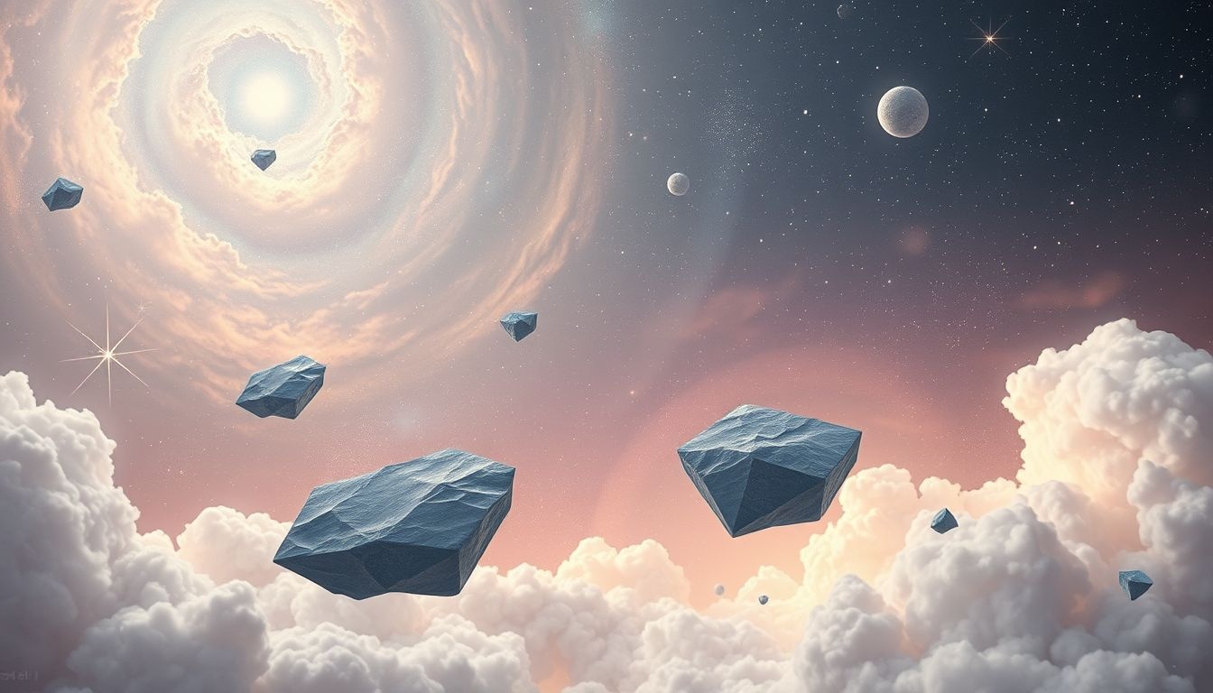 Dromen over een leisteen in de lucht symboliseren vaak illusies.