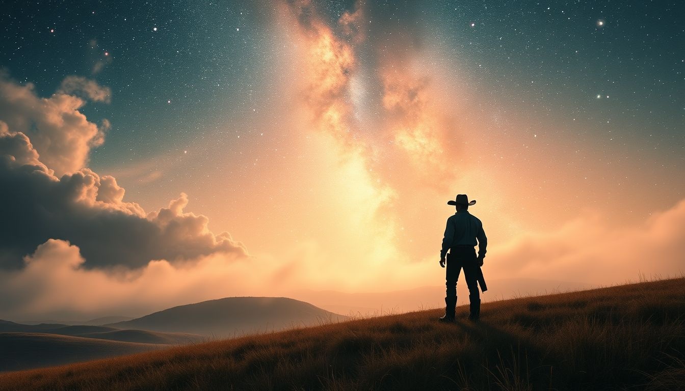 Een ontmoeting met een cowboy symboliseert vrijheid en avontuur in dromen.