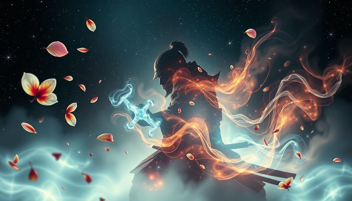 Dromen over een samurai symboliseren moed en innerlijke kracht.