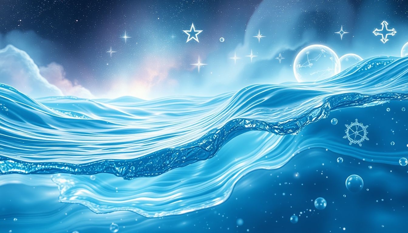Dromen over koud water symboliseren verfrissing en emotionele zuivering.