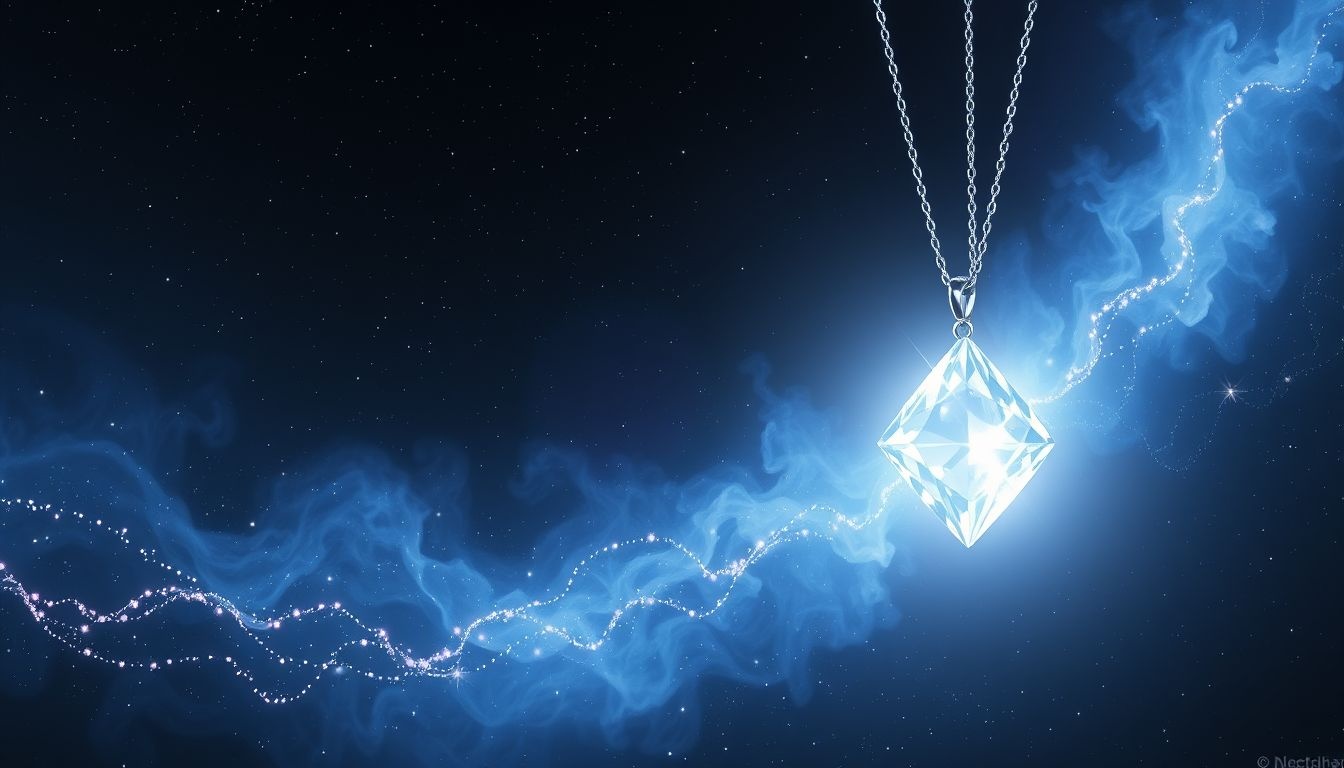 Dromen over diamanten kettingen symboliseren vaak innerlijke kracht en waarde.