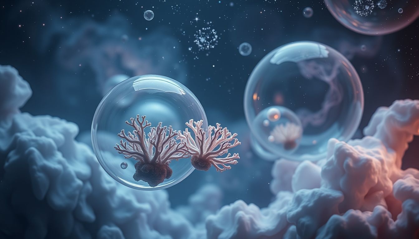Dromen over koraal in aquarium symboliseren controle en zelfbeheersing.