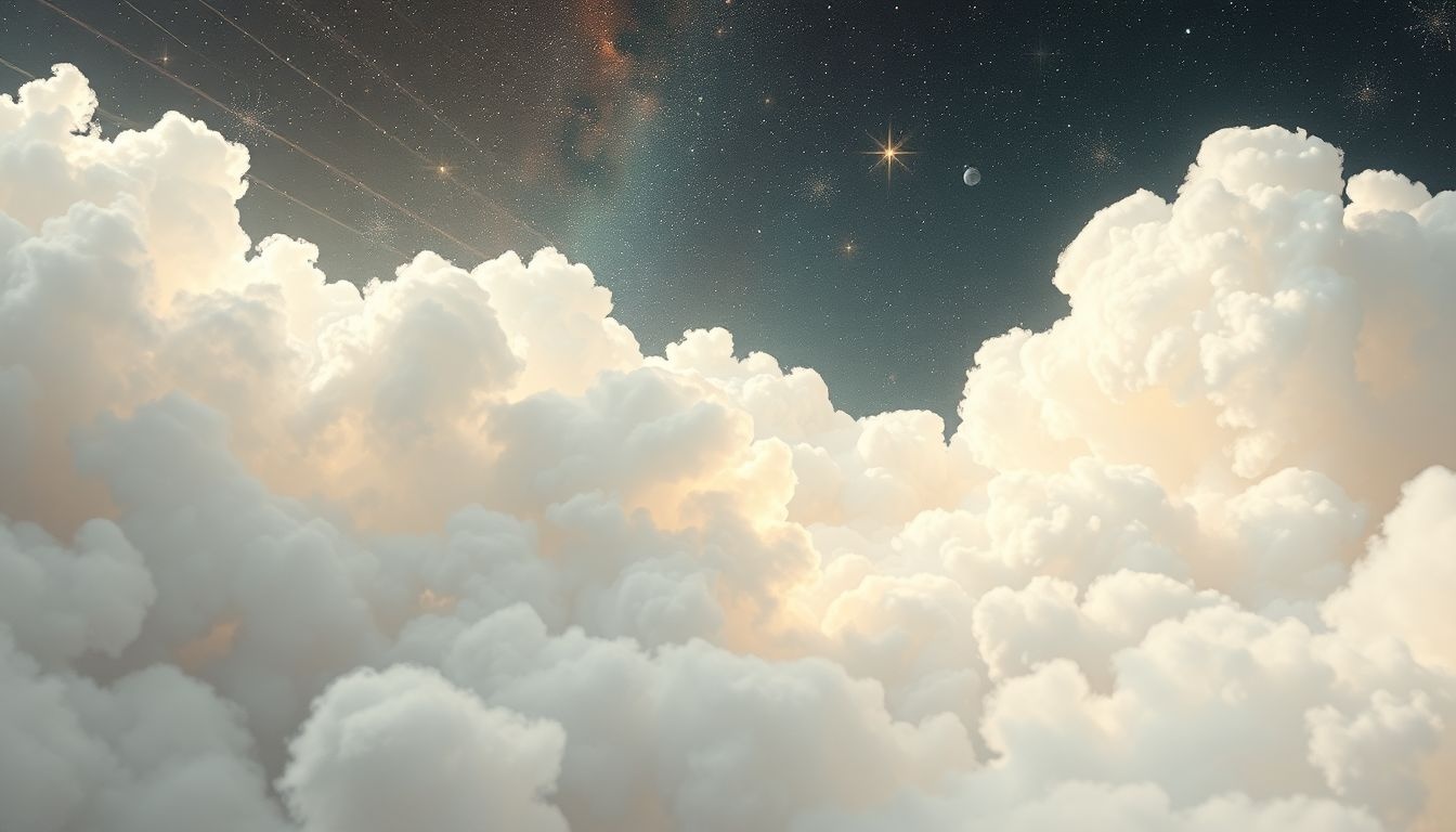 Witte wol symboliseert vaak zuiverheid en nieuwe spirituele inzichten.