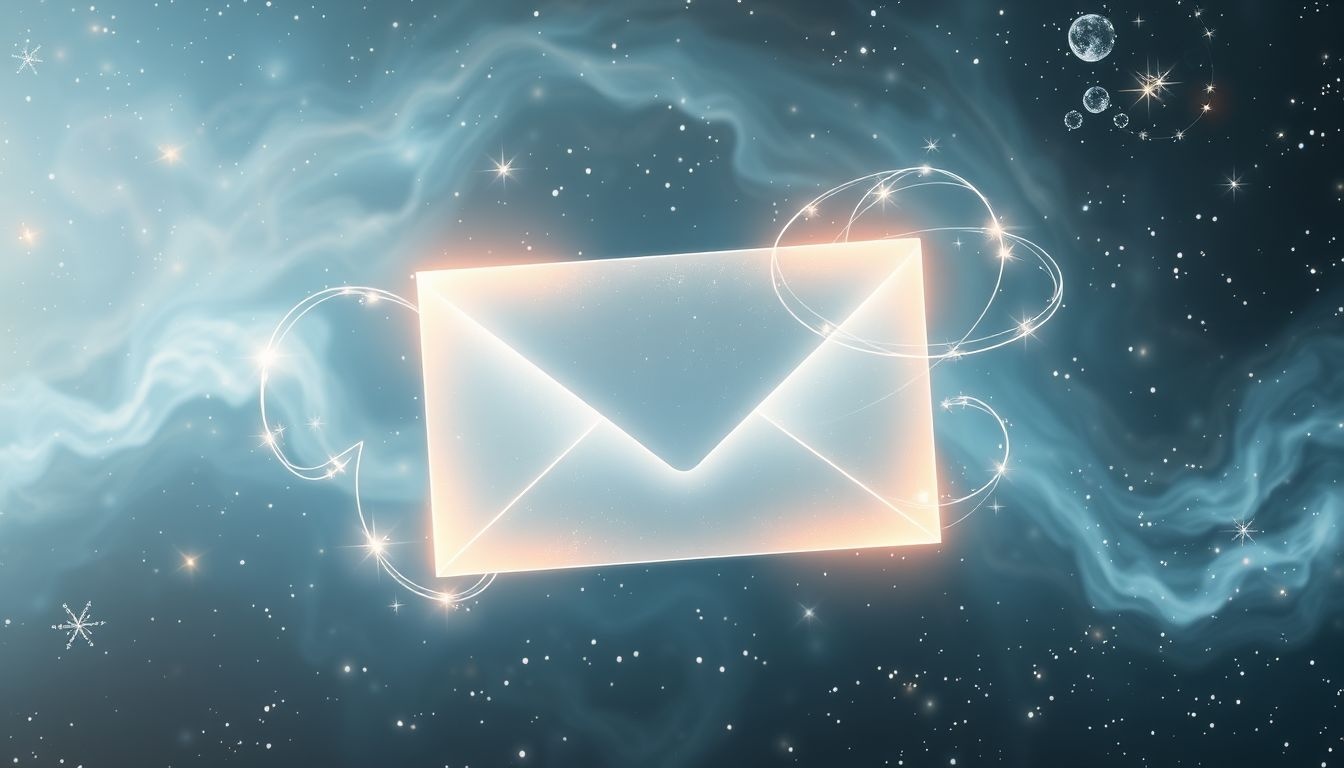 Een aangetekende brief in dromen symboliseert belangrijke nieuwsontvangst.