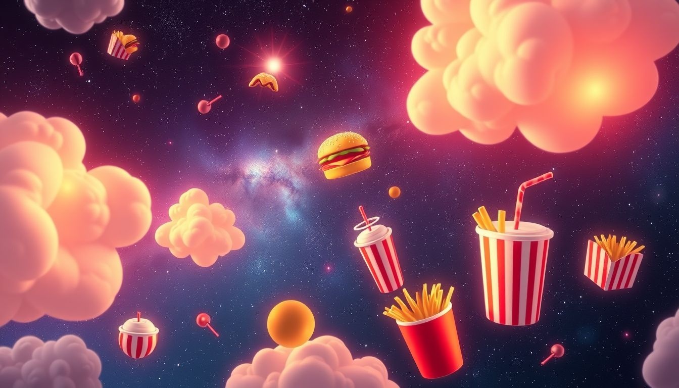Droom 14: Amerikaans eten symboliseert verlangens naar avontuur en vrijheid.