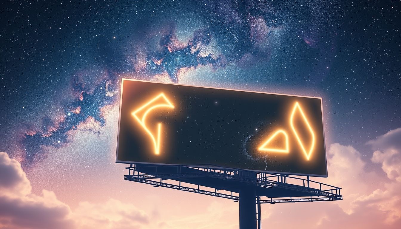 Dromen over lettertypen op reclameborden onthult jouw communicatiebehoeften.