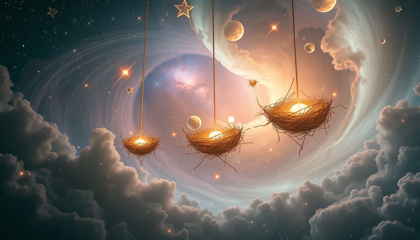 Dromen over het verliezen van een nest symboliseren vaak verliesangst.