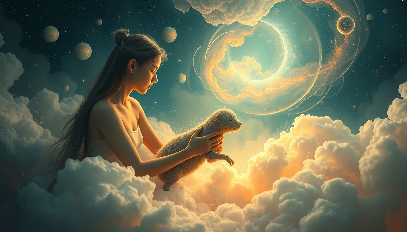 Dromen over zieke dieren symboliseren zorg en emotionele kwetsbaarheid.