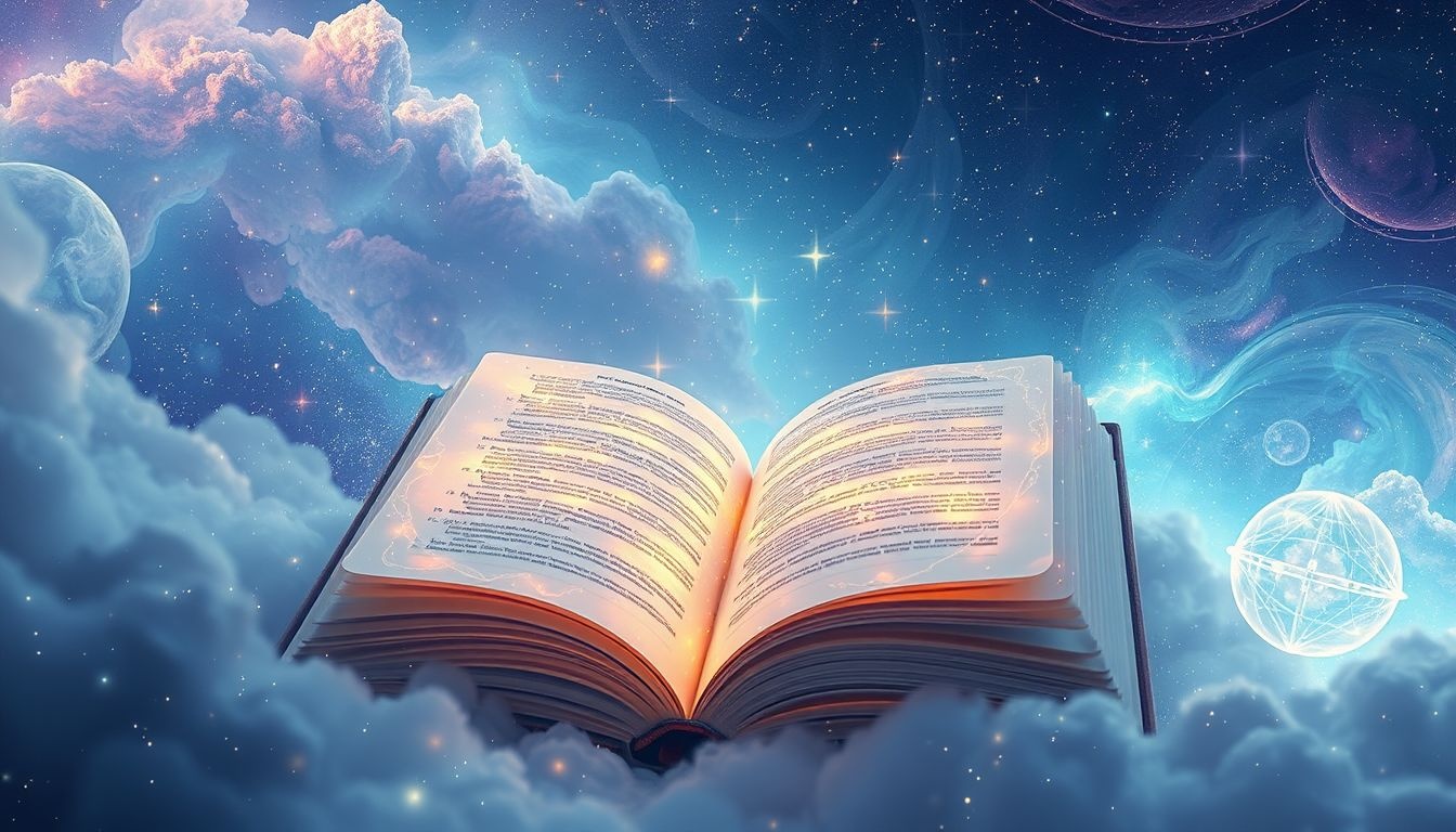 Dromen over religieuze tekstvertaling symboliseren innerlijke zoektocht naar waarheid.