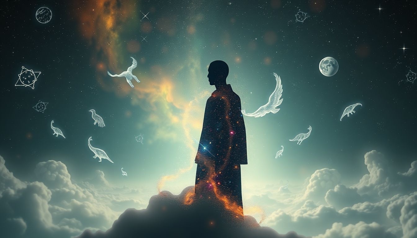 Een dierentuinhoeder zonder gezicht symboliseert onbekende bescherming.