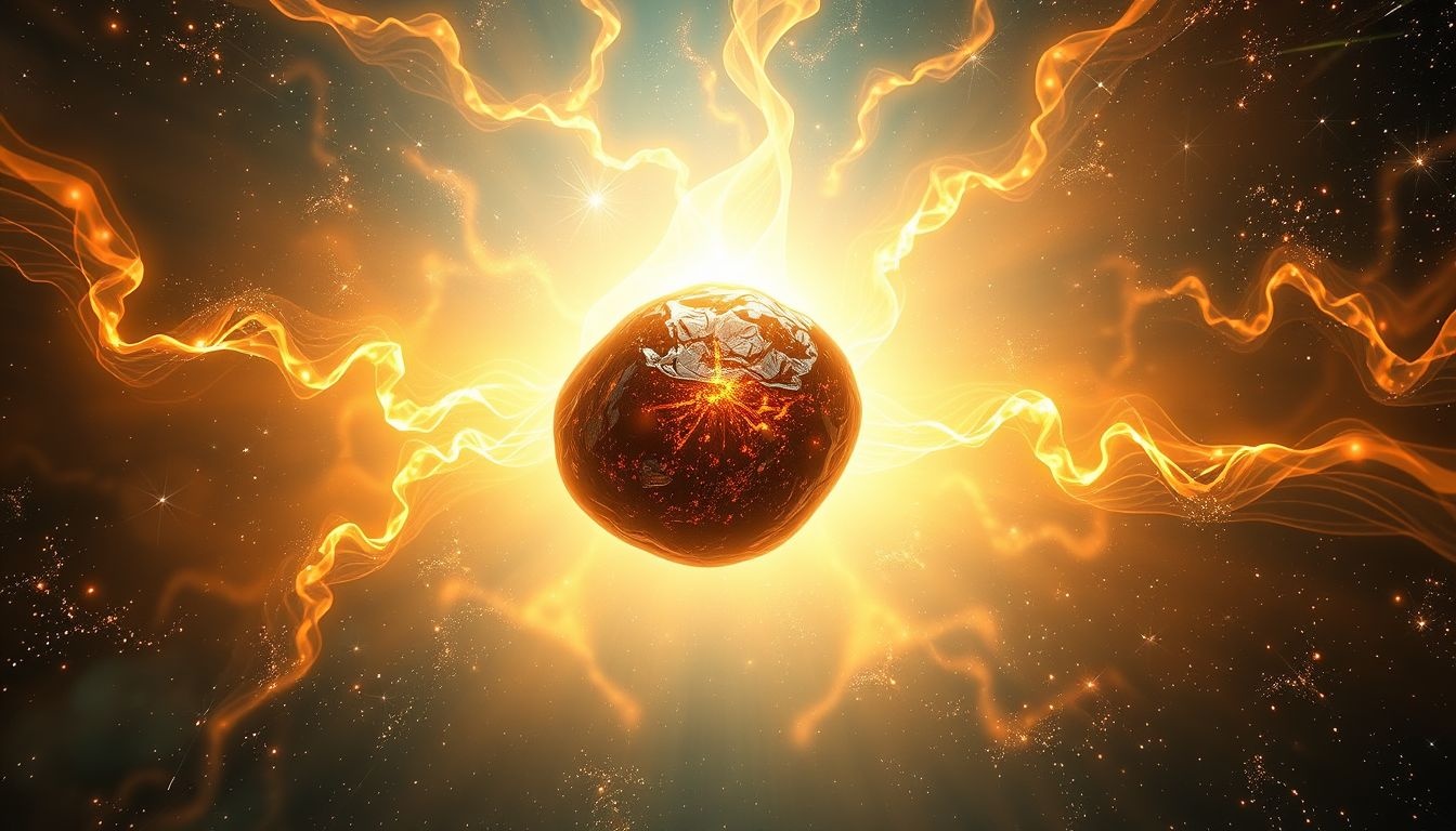 Pikzwarte barnsteen in dromen symboliseert krachtige hernieuwde energie.