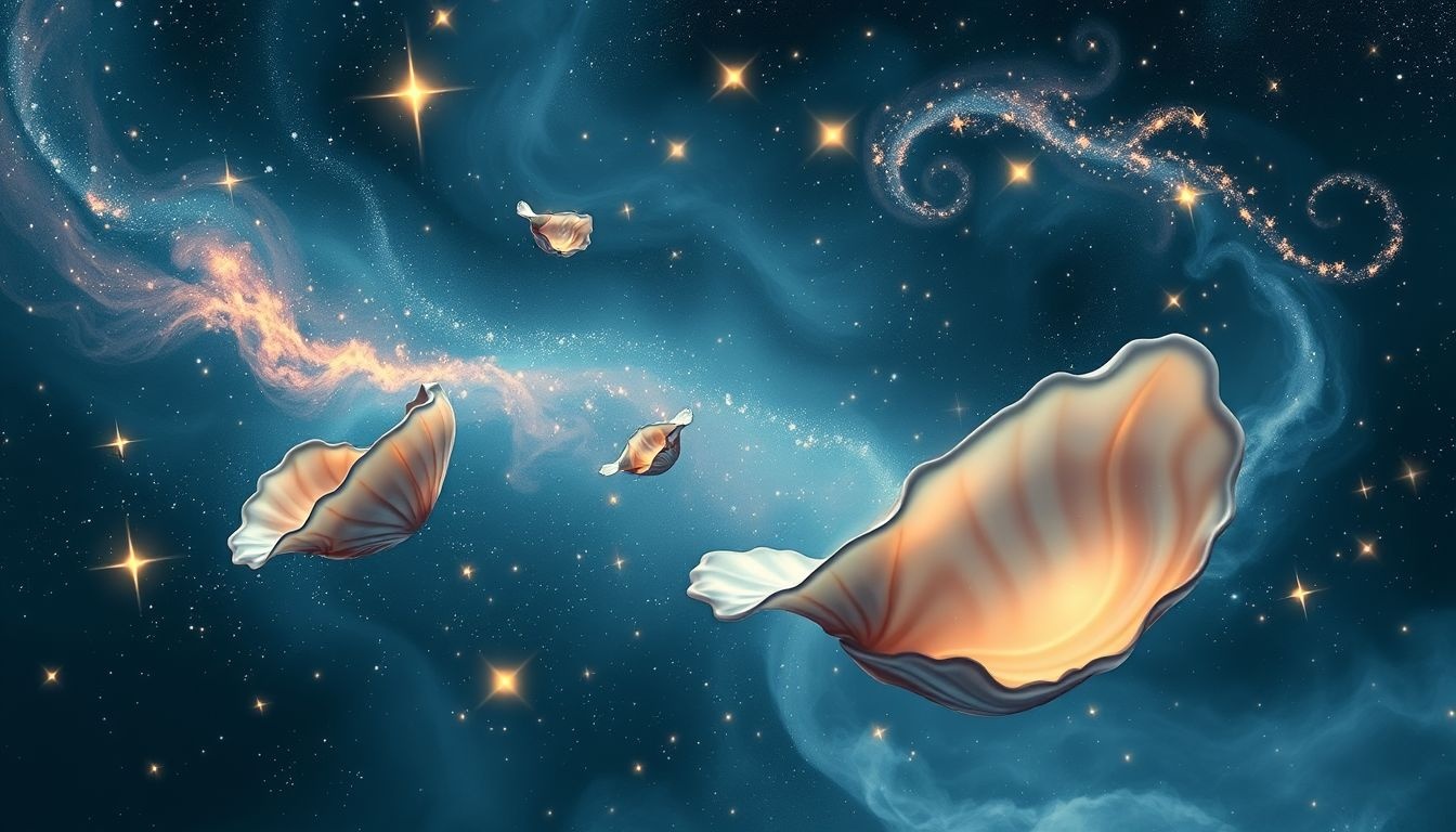 Dromen over bewegende oesterschelpen symboliseren verborgen emoties en geheimen.