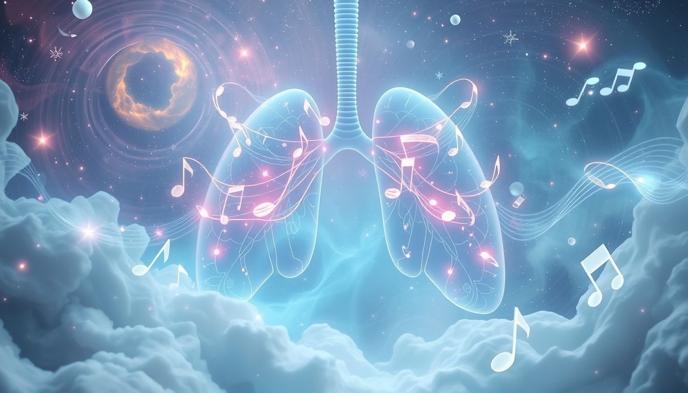 Dromen over longen symboliseren vaak vitaliteit en expressie via zingen.