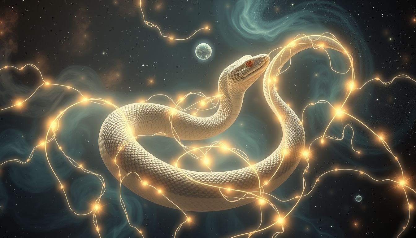 Een anaconda symboliseert verborgen spanningen in je relaties.
