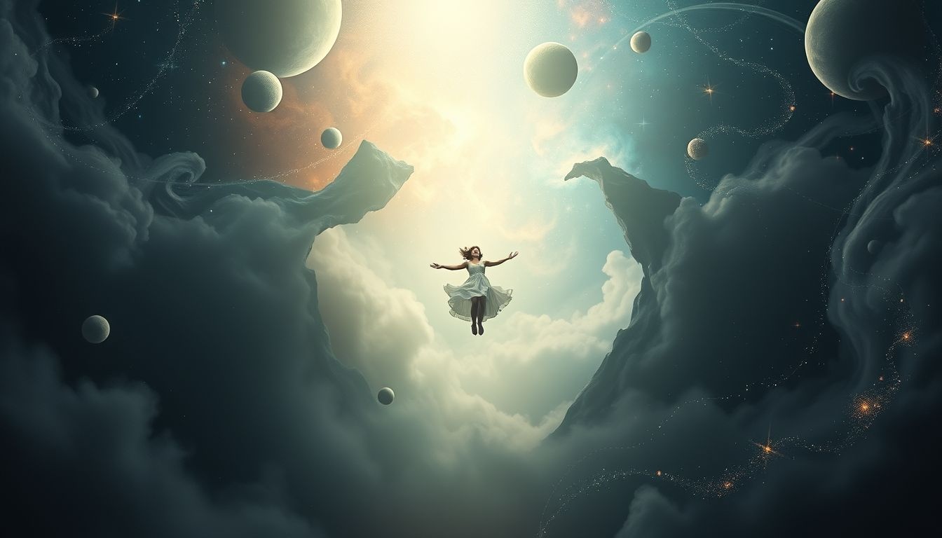 Dromen over een val symboliseren vaak verlies van controle in je leven.