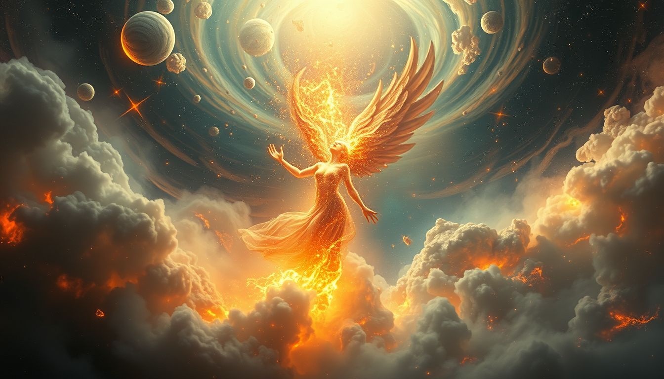 Droom 33 symboliseert loslaten van oude overtuigingen en idolen.