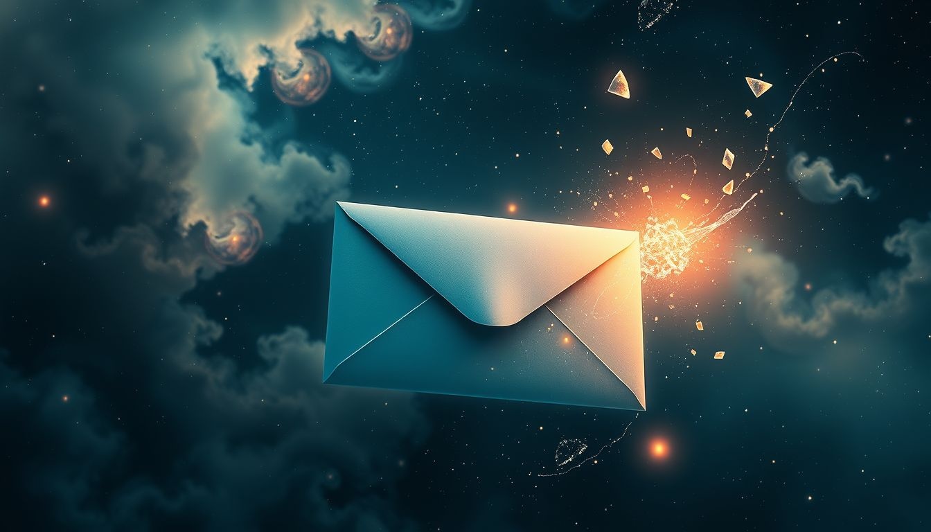 Een aangetekende brief in je droom symboliseert onverwacht slecht nieuws.