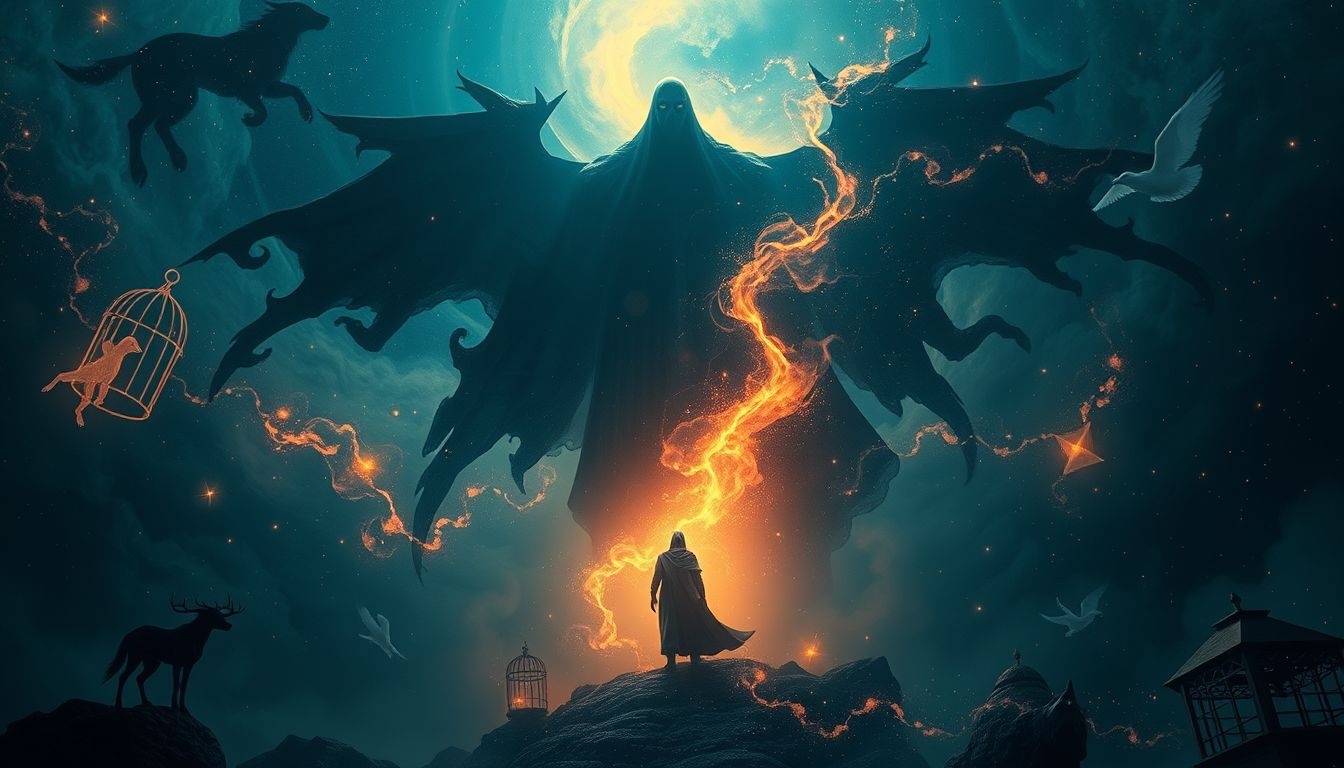 Een boze dierentuinhoeder weerspiegelt innerlijke angst en controleverlies.