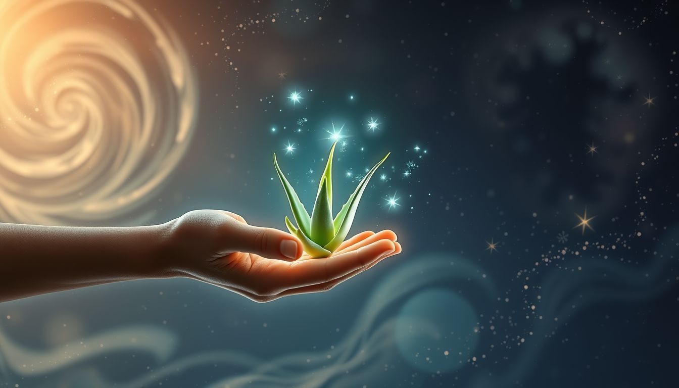 Een aloë vera plant cadeau doen symboliseert genezing en nieuwe hoop.