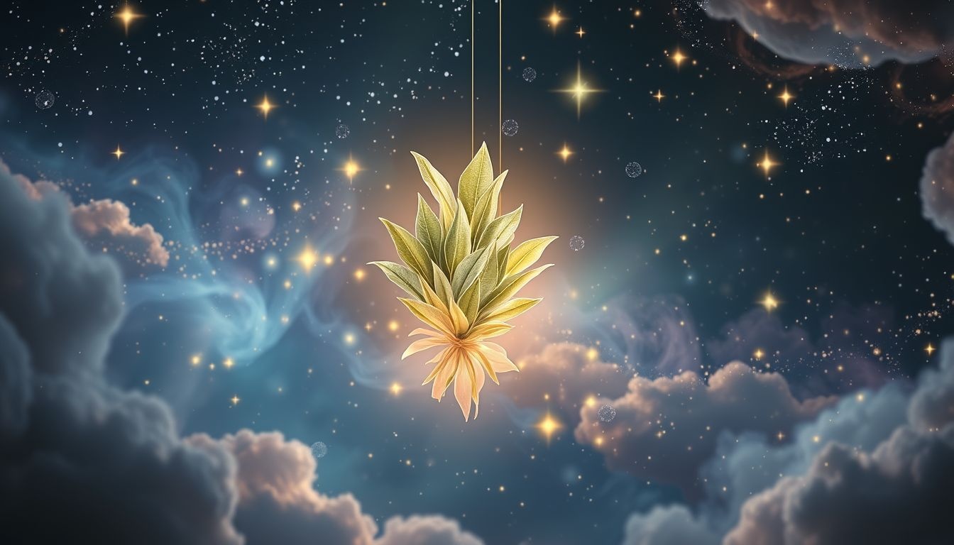 Een salie cadeau symboliseert wijsheid en spirituele groei in dromen.