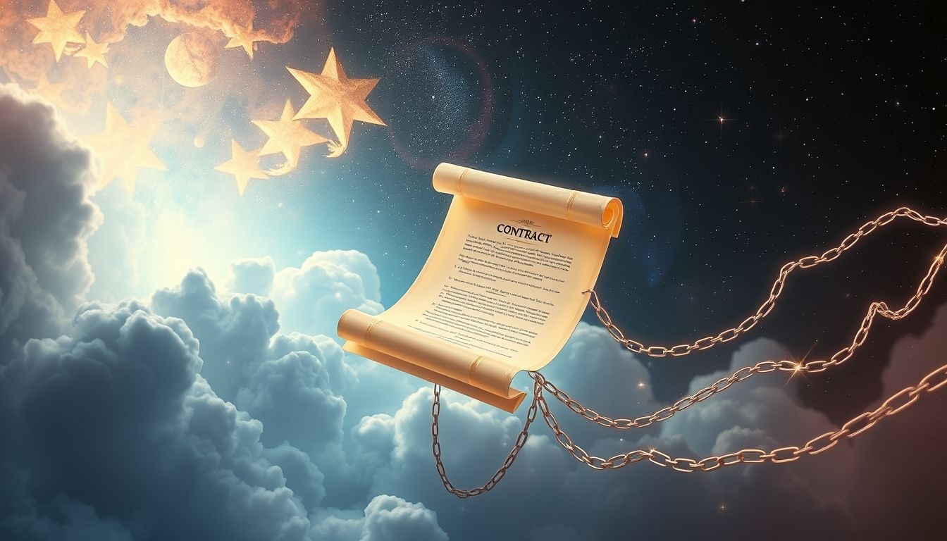Een droom over contractoverschrijven symboliseert nieuwe verantwoordelijkheden en verplichtingen.