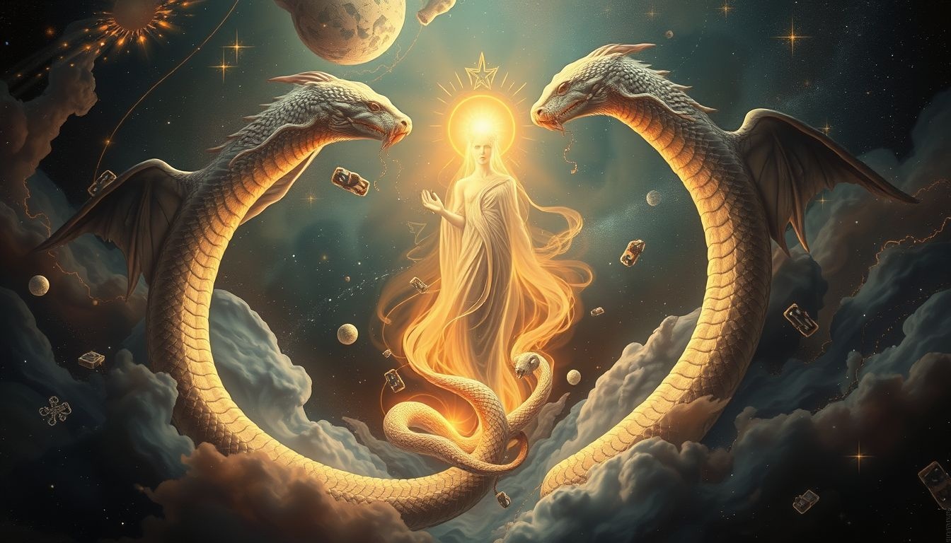 Asklepios' dood en wederopstanding symboliseren heling en transformatie.