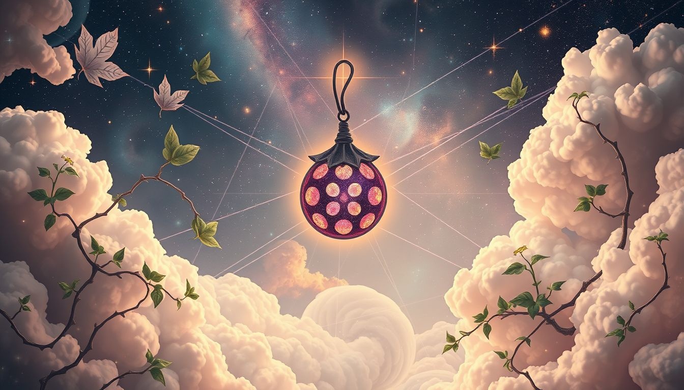 Een nachtschade amulet in dromen symboliseert bescherming tegen kwaad.