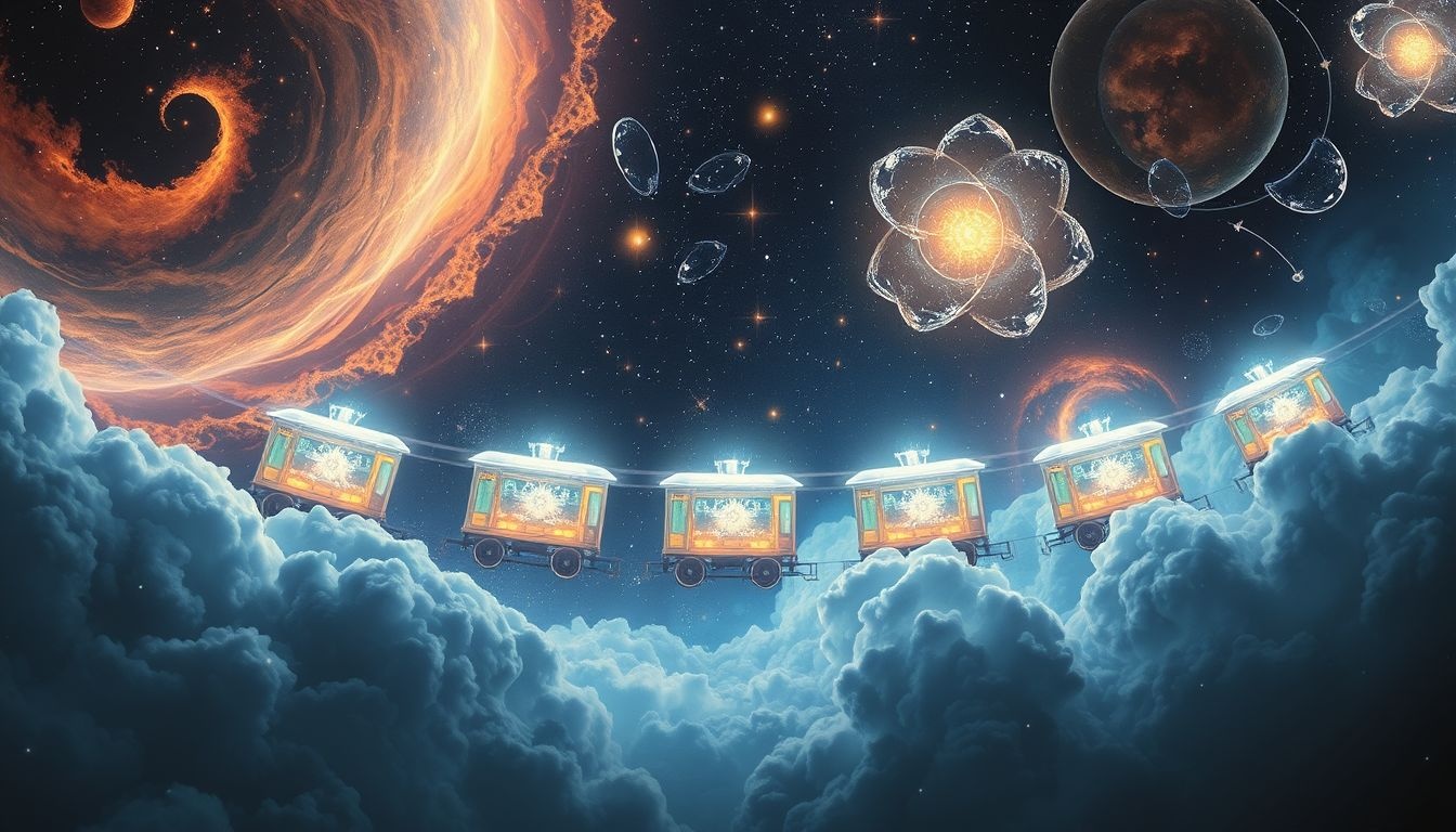 Droomsymboliek van treinen onthult innerlijke levensreis en veranderingen.