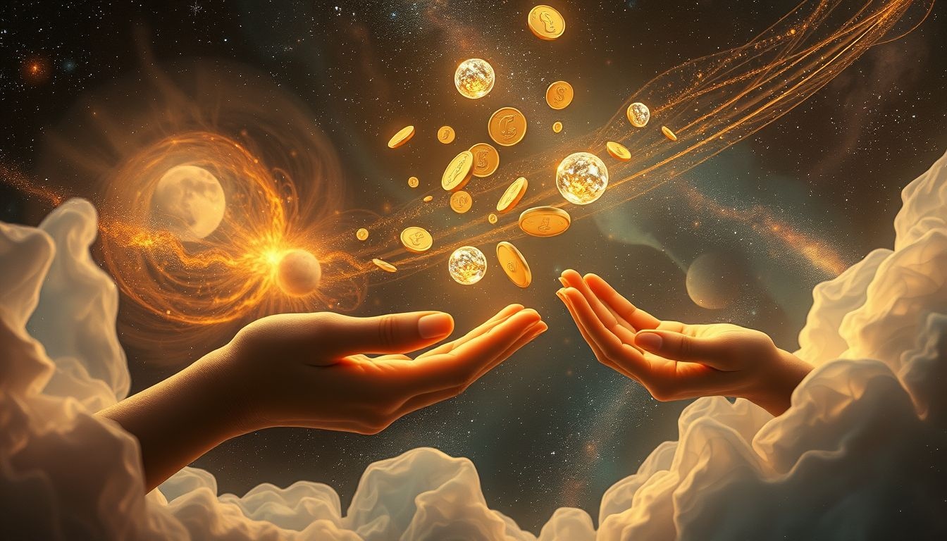 Dromen over afnemende rijkdom weerspiegelt financiële onzekerheid en zorgen.