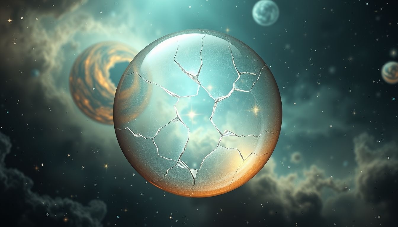 Barsten in een telefoon symboliseren vaak communicatieproblemen en spanningen.