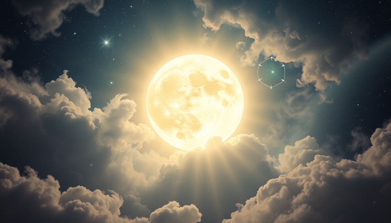 Dromen over volle maan symboliseren vaak spirituele groei en inzicht.
