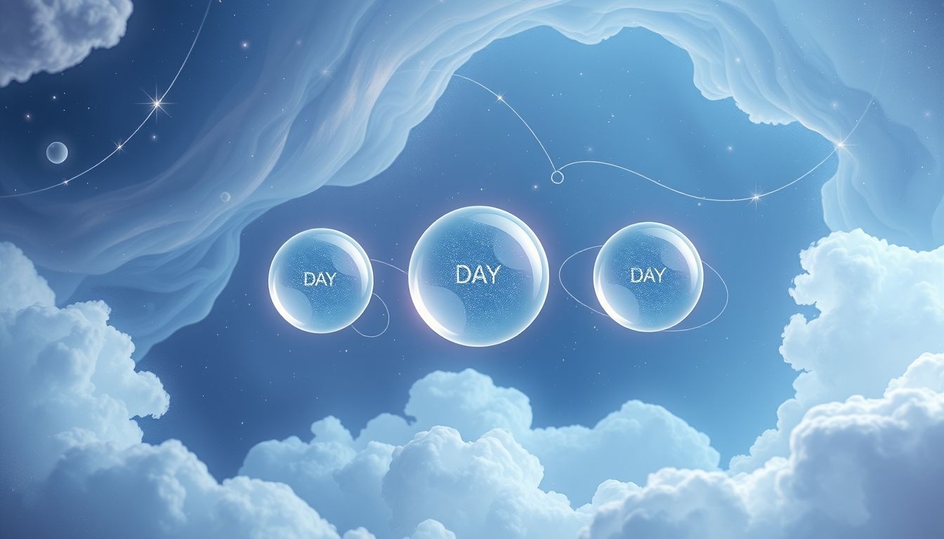 Dromen over drie dagen onthullen kortetermijncycli en emotionele veranderingen.