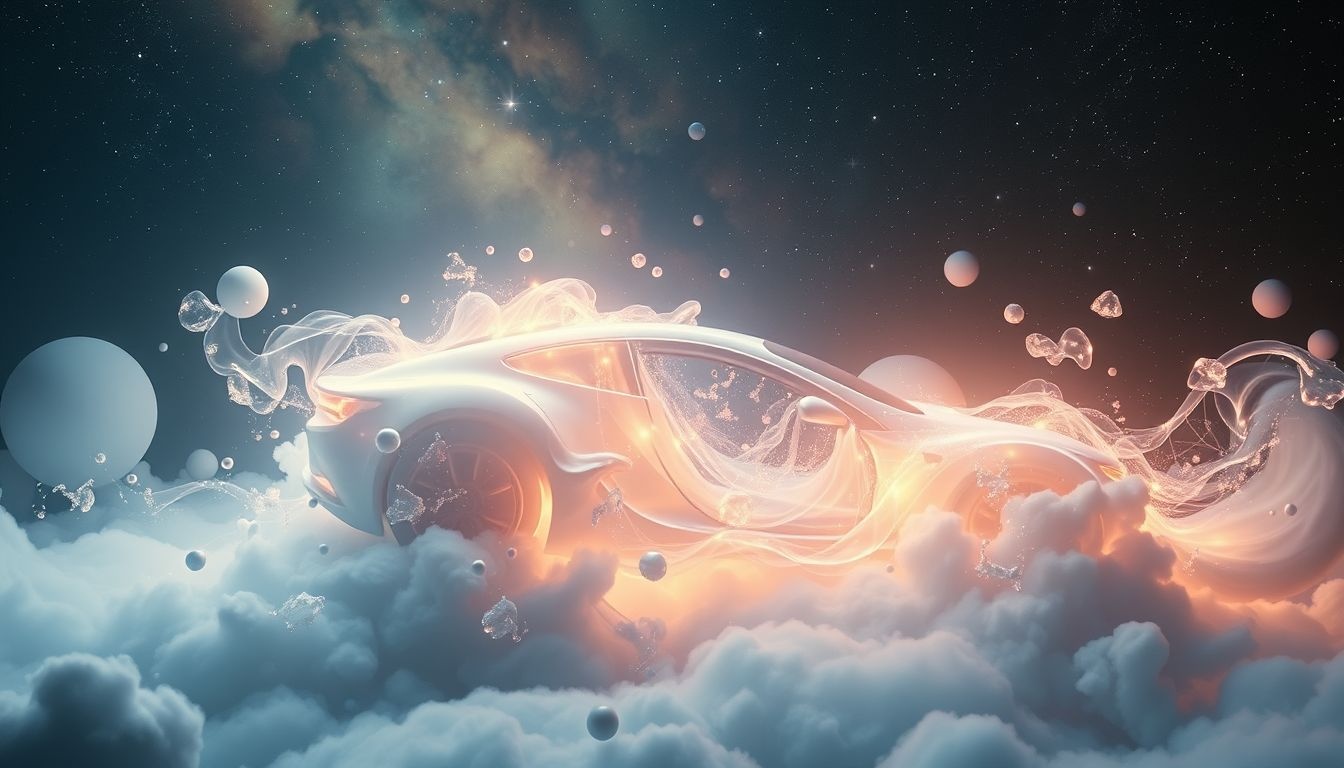 Dromen over transformerende auto's symboliseren persoonlijke groei en verandering.