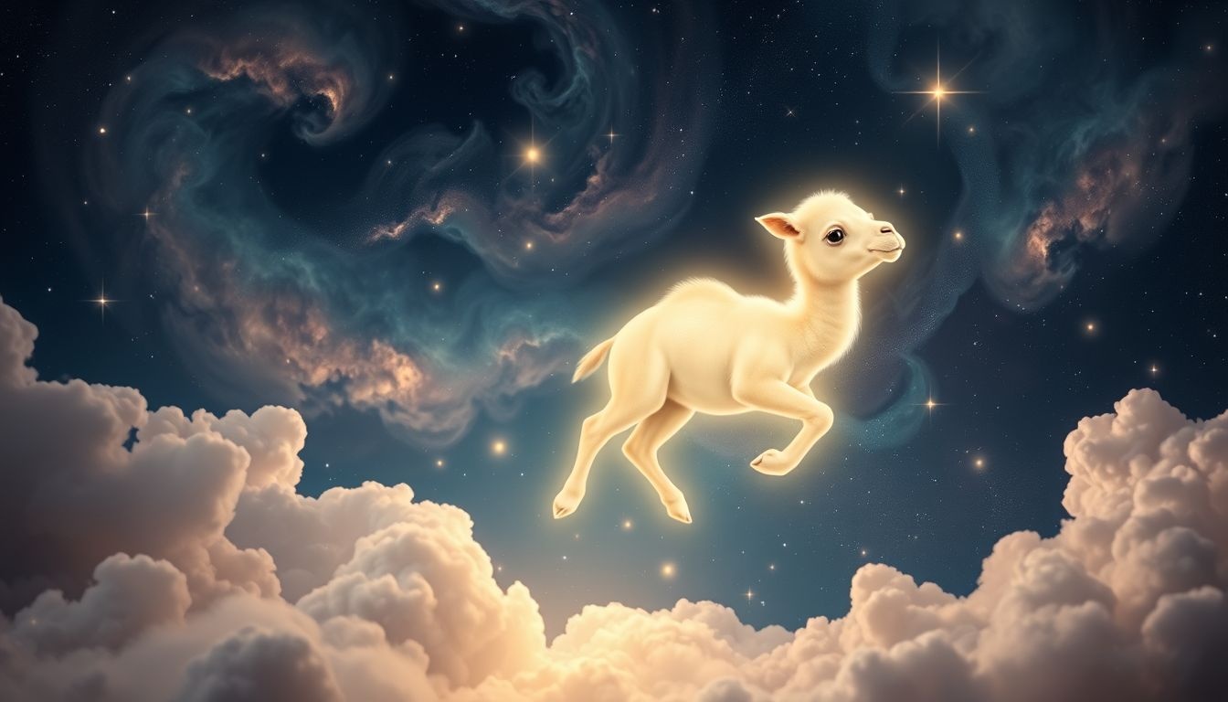 Dromen over een babykameel symboliseert nieuw begin en onschuld.