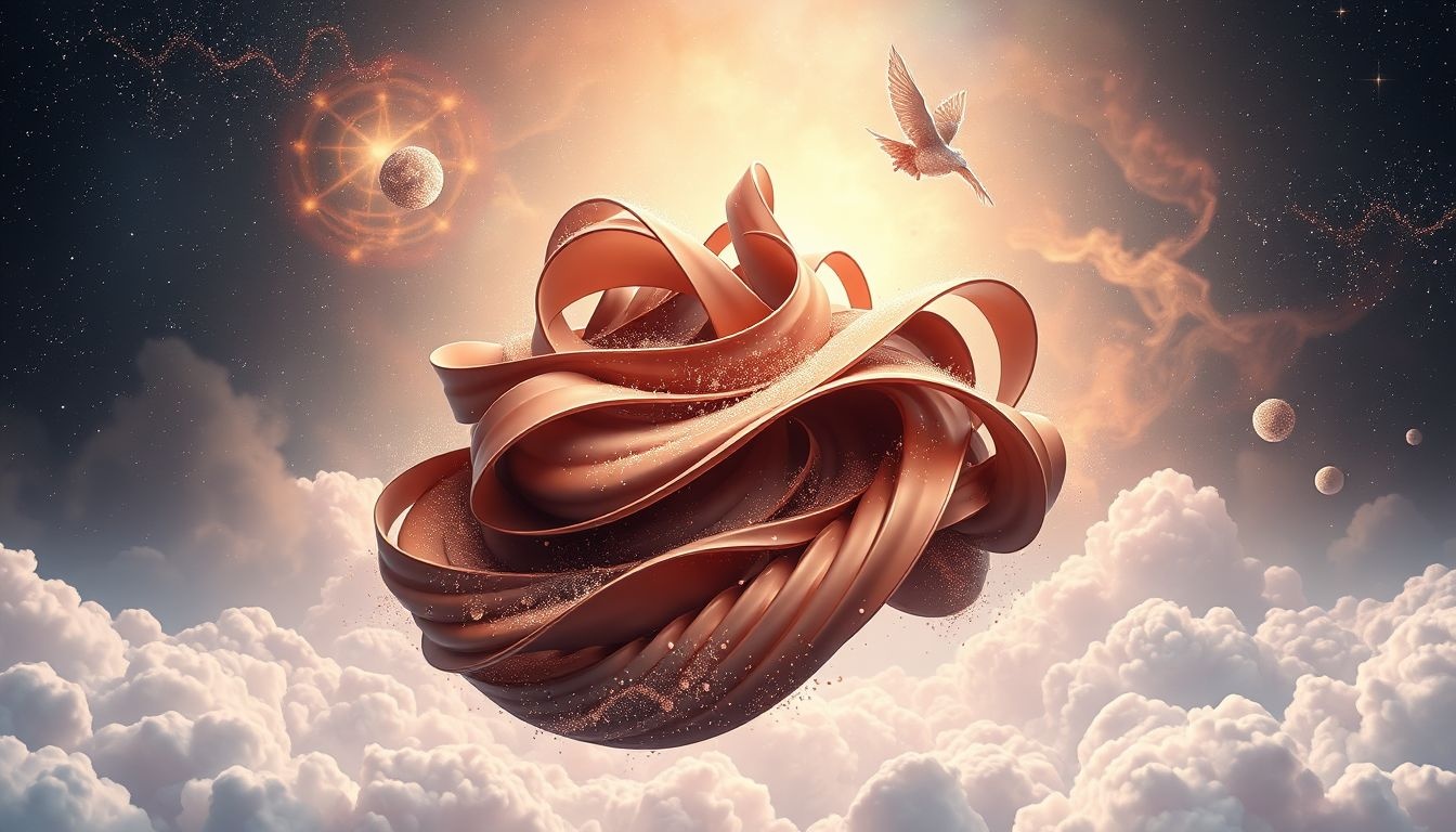 Dromen over chocoladetaart symboliseert verlangen naar zoete levensvreugde.