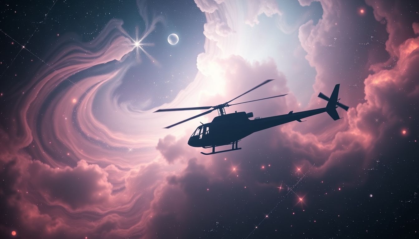 Dromen over helikopters symboliseren controle en nieuwe perspectieven.