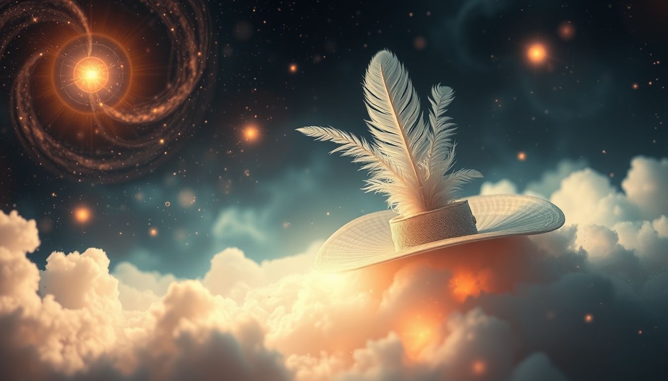 Dromen over verenhoeden symboliseren creativiteit en spirituele vrijheid.