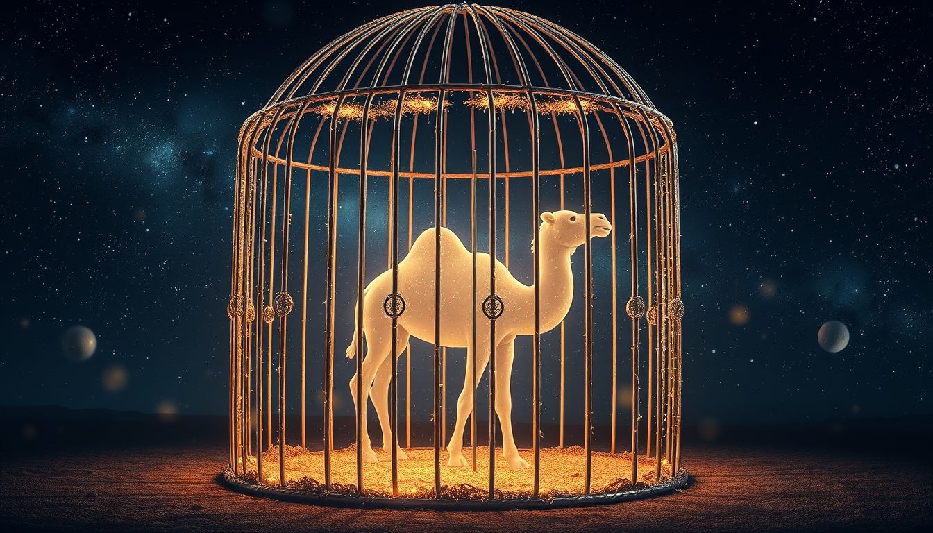 Dromen over een kameel in een dierentuin symboliseert beheersing van geduld.