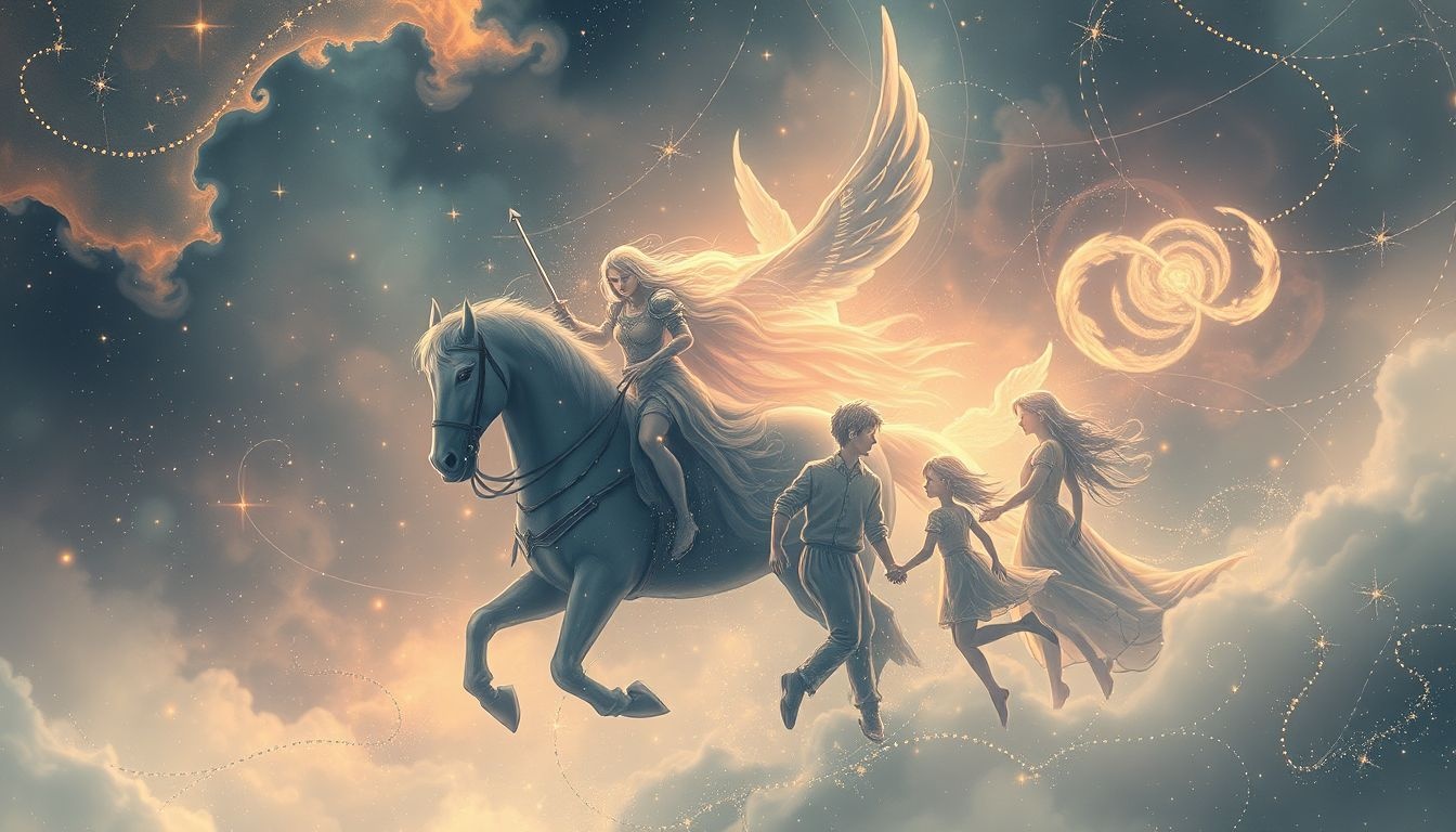 Dromen over lansierrijders weerspiegelt bescherming en familiebinding.