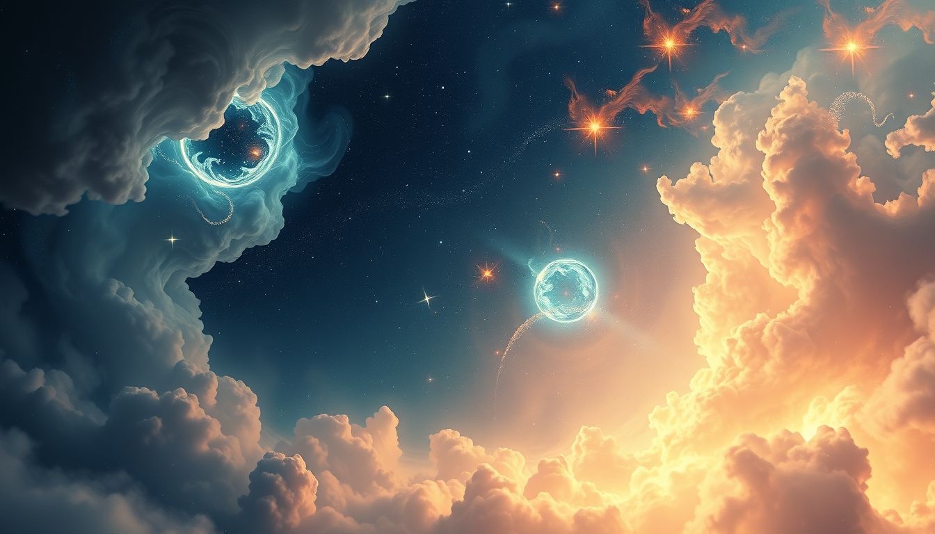 Dromen over omvangrijke leegte symboliseren innerlijke onzekerheid en vrijheid.