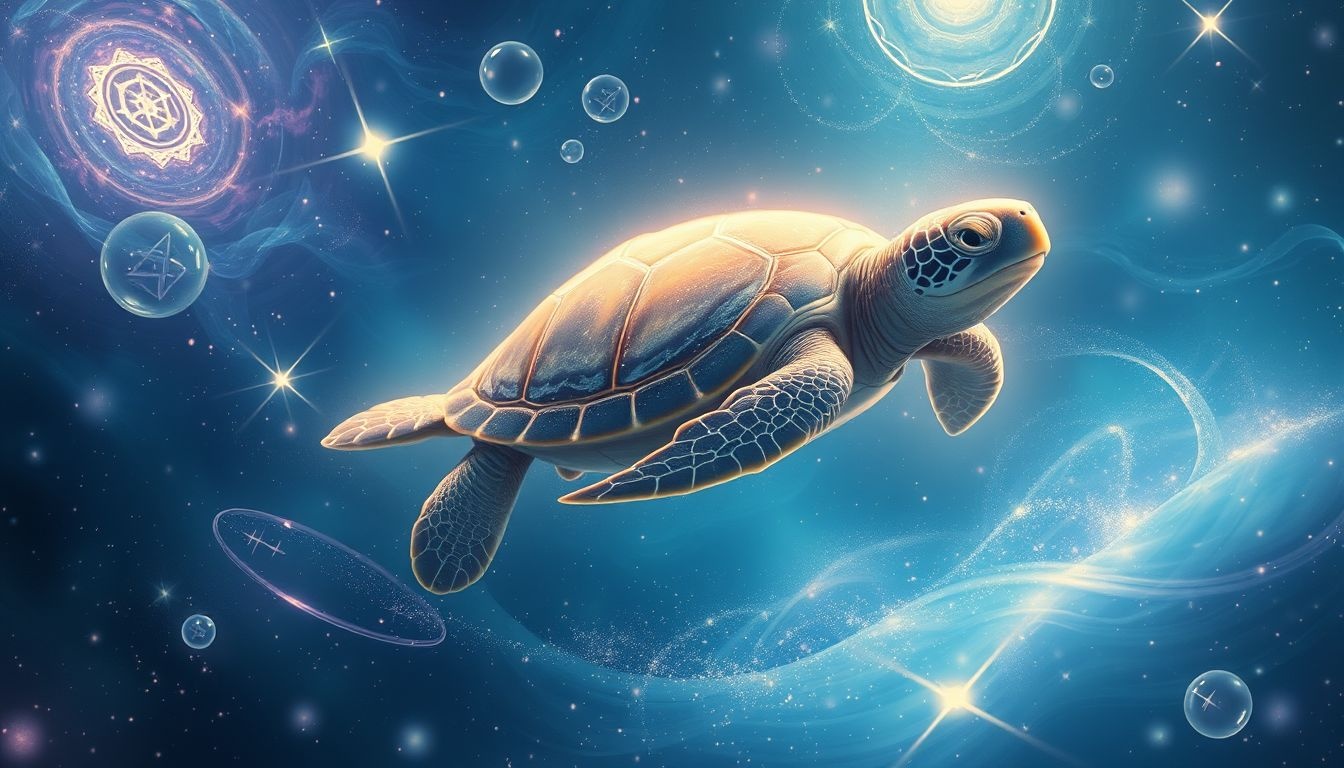 Dromen over schildpadden symboliseren bescherming en emotionele rust in water.