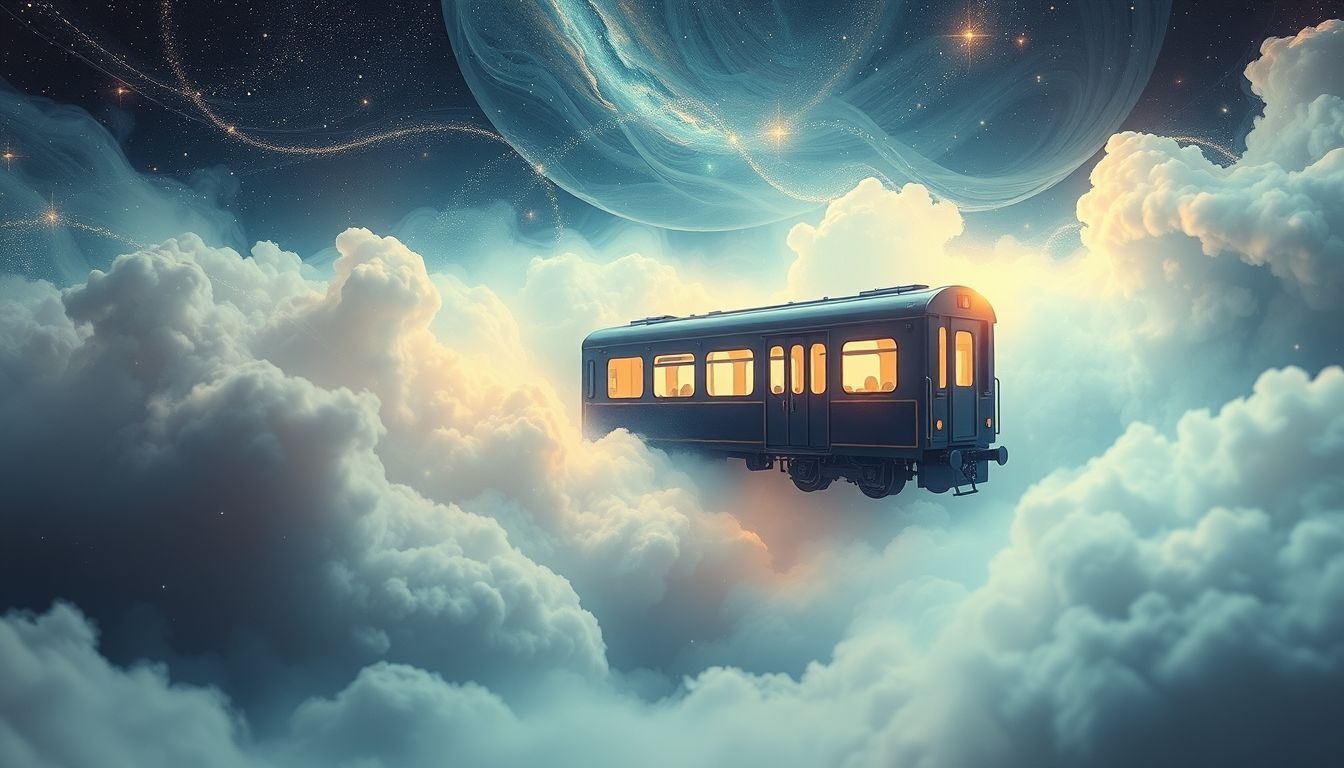 Dromen over een treinwagon symboliseert vaak je levensrichting en keuzes.