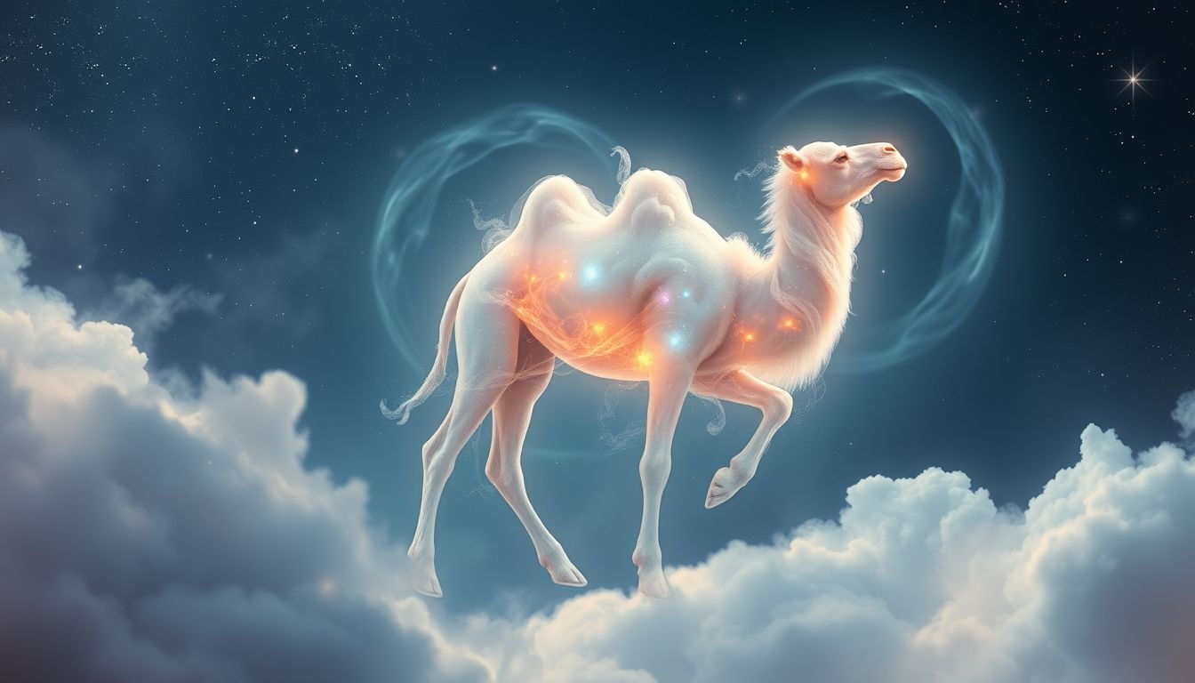Dromen van een zieke kameel symboliseert aankomende uitdagingen en herstel.