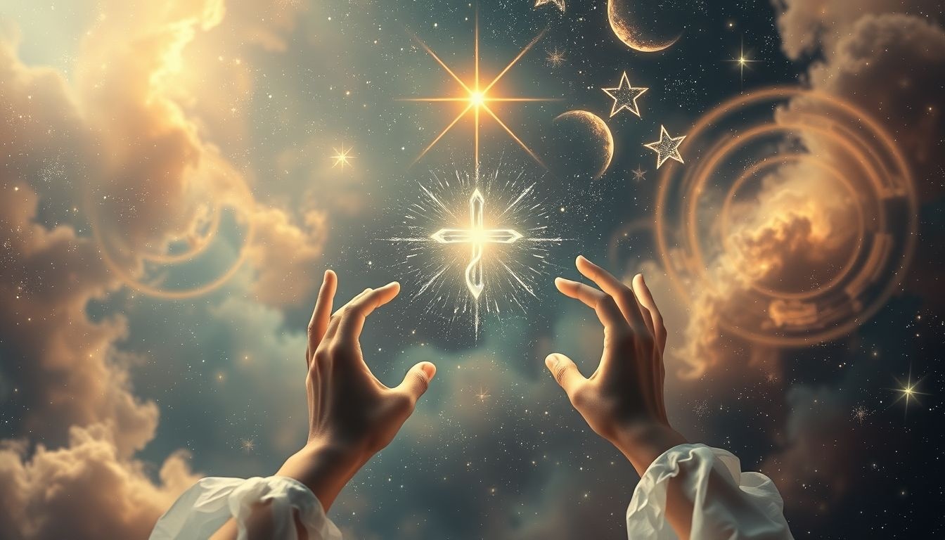 Dromen over heilige aanrakingen symboliseren spirituele zuivering en bescherming.