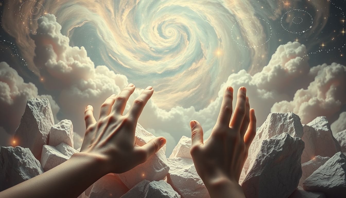 Dromen over ruwe oppervlakken symboliseren innerlijke uitdagingen en groei.