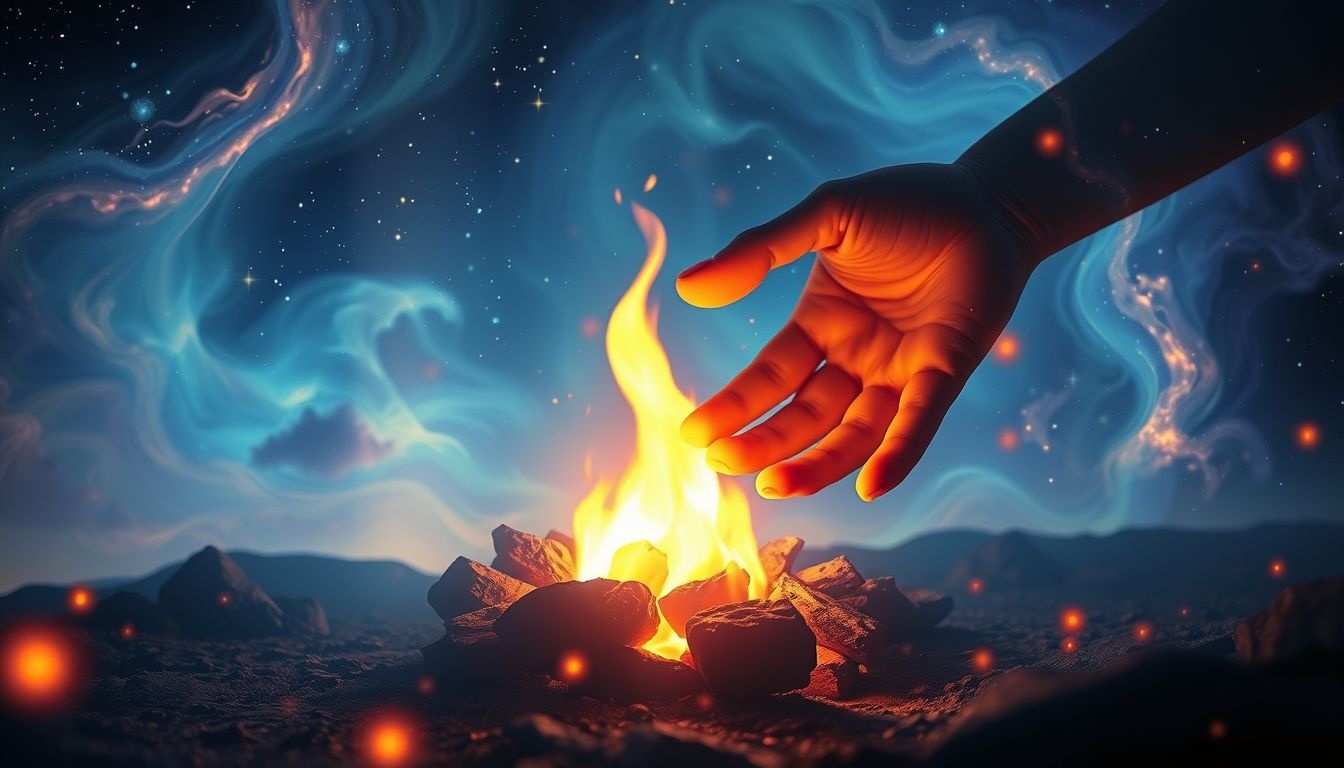 Dromen over kampvuur blussen symboliseert het beëindigen van innerlijke conflicten.