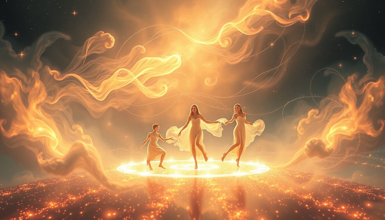 Dromen over dansen rond kampvuur symboliseert verbondenheid en vrijheid.