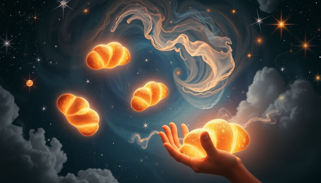 Dromen over broodjes symboliseren vaak verlangen naar dagelijkse behoefte.